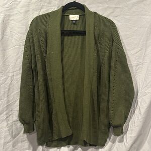 Universal Thread Olive Green Women's Cardigan